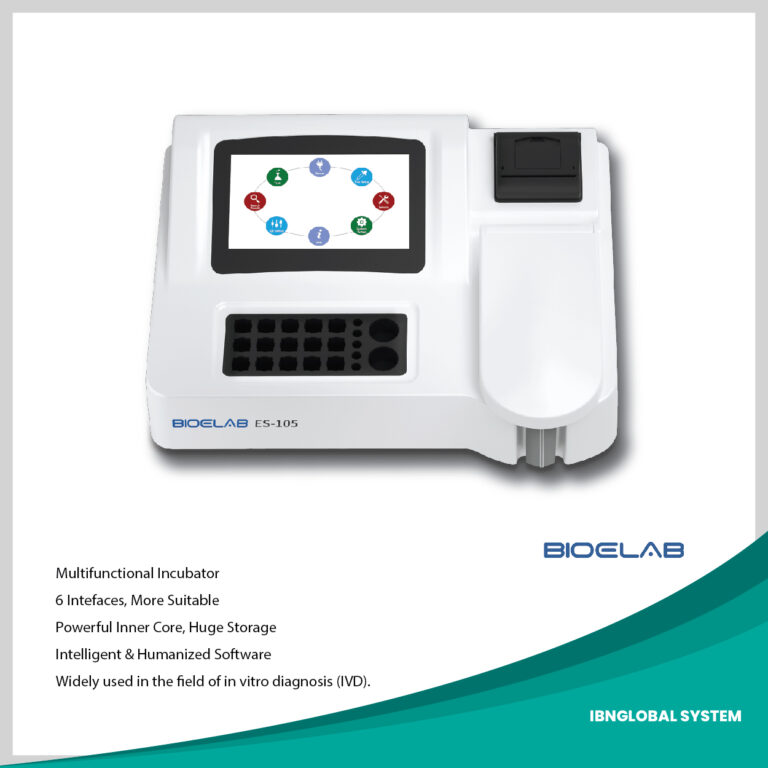 Semi-auto biochemistry analyzer by Ibnglobal system